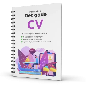 Det gode CV er en miniguide til at lave et godt CV